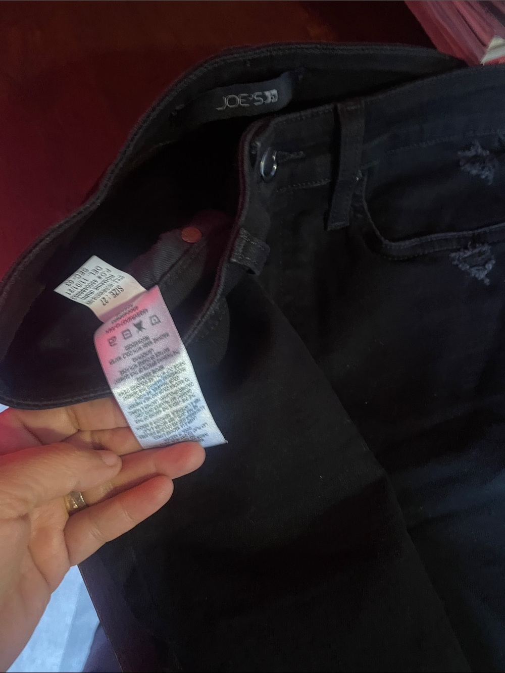 Joe's Jeans Women's Skinny Black Jeans